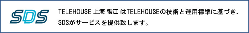 TELEHOUSE SHANGHAI ZhangJiang